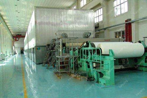 A4 Copy Paper Production Line White Culture Paper Making Machines Tissue Paper Machine