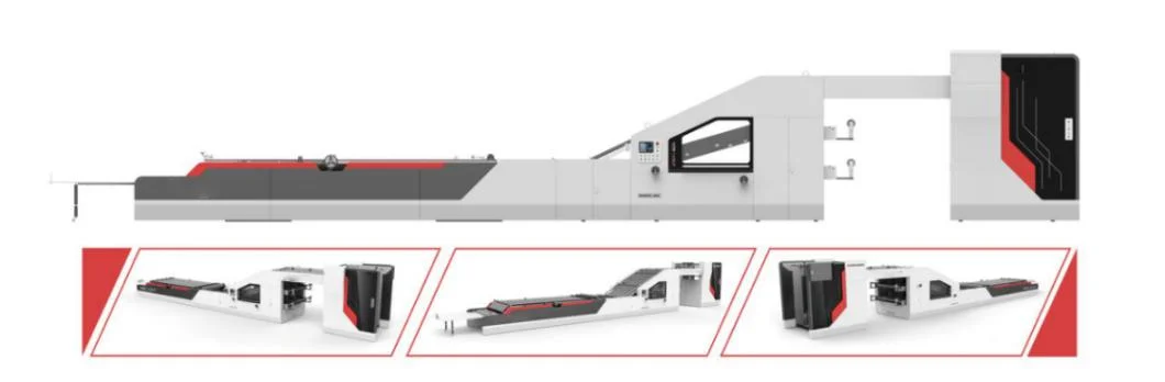 Fully Automatic 5 Ply Multi Function Film Flute Laminator Machine Paperboard Laminating Machine