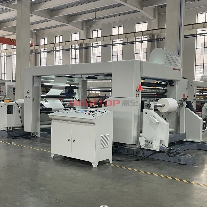 Fully Automatic Big Jumbo Roll Paper Slitting and Rewinding Machine for Paper Non Woven Aluminum Foil Label PVC with Unwinding 1800mm